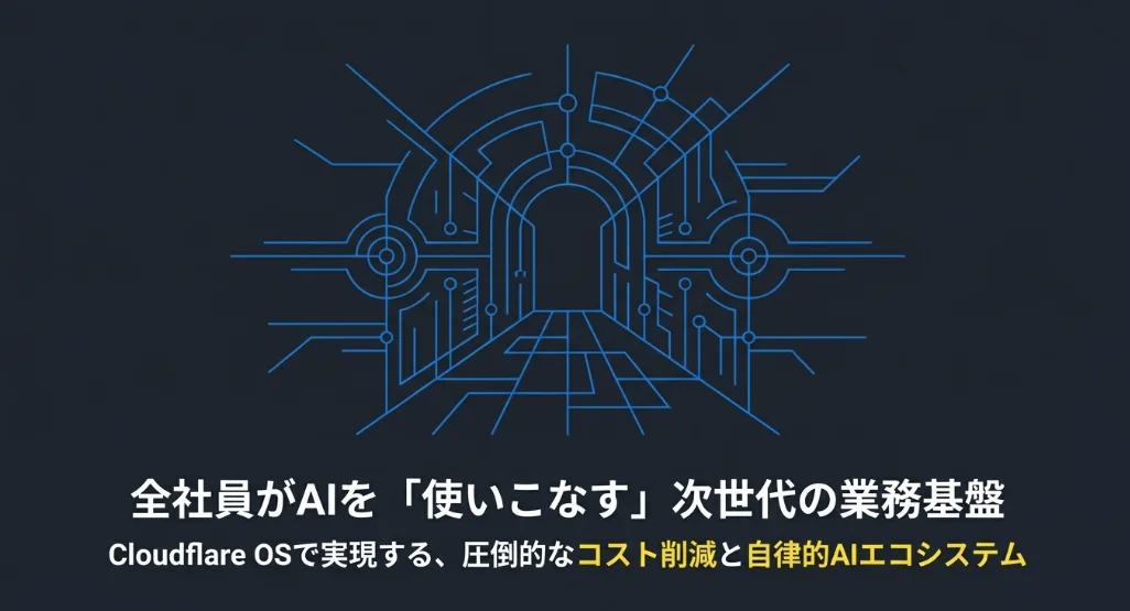 全社員がAIを使いこなす次世代の業務基盤、Cloudflare OSで実現するコスト削減と自律的AIエコシステム