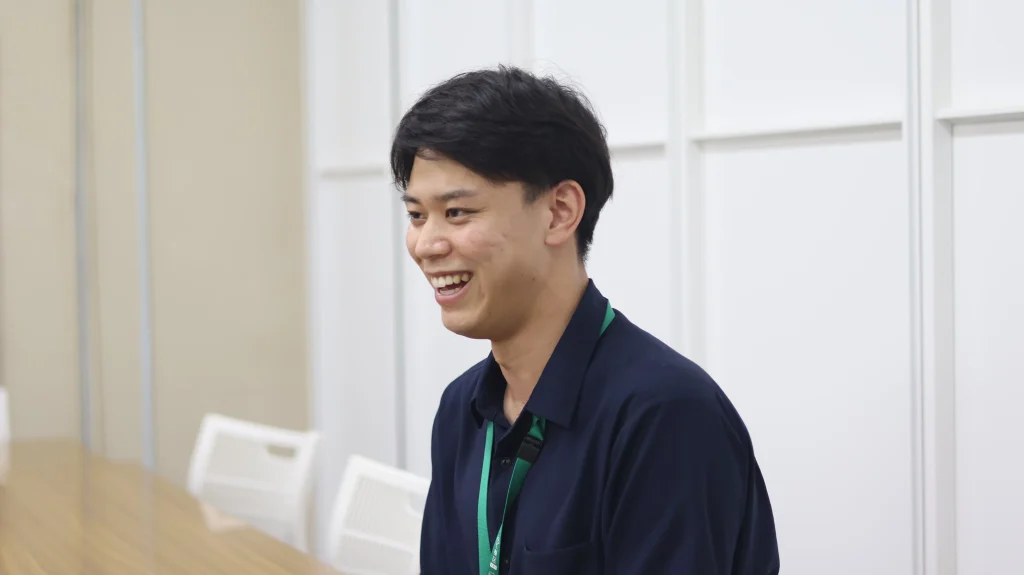 インタビューにご協力いただいた、葵区役所地域総務課の山澤さん